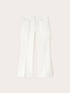 Pantaloni kick flare in drill di cotone image number 3