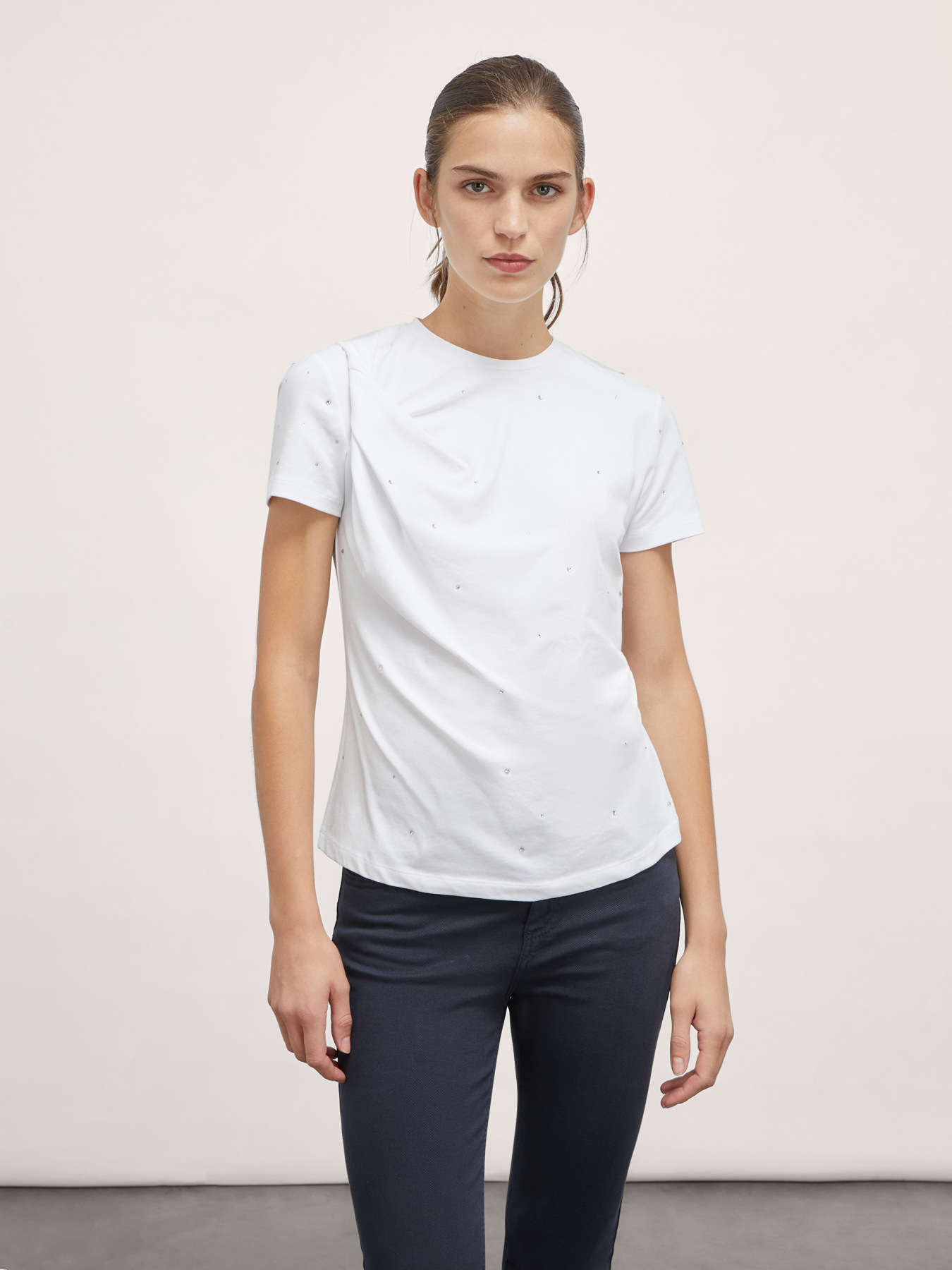 Tricou full strass image number 0