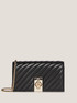 Wallet Bag in similpelle effetto quilted image number 0
