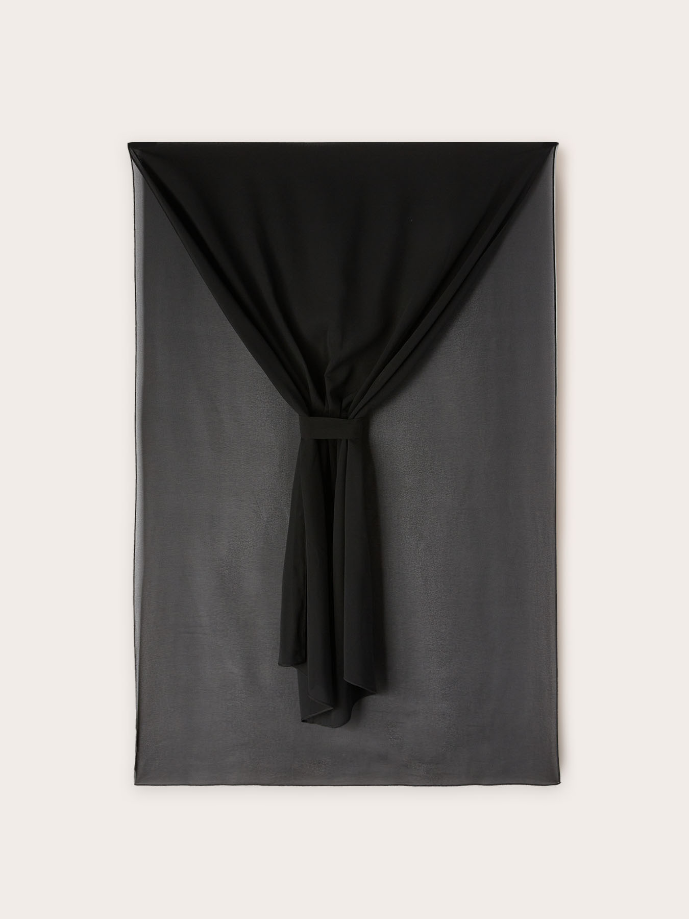 Stola in georgette con passante image number 1