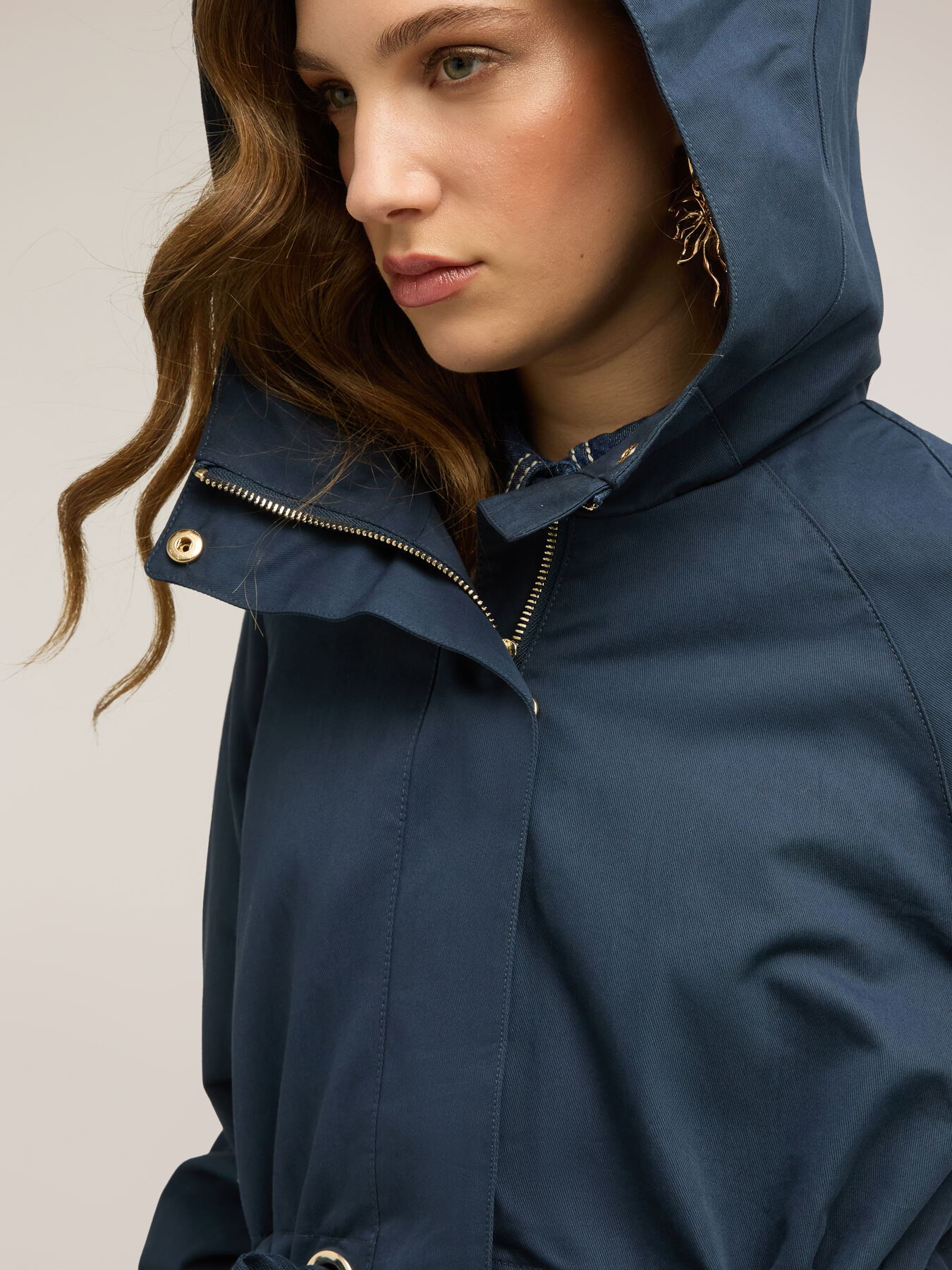 Parka misto cotone con cappuccio image number 3