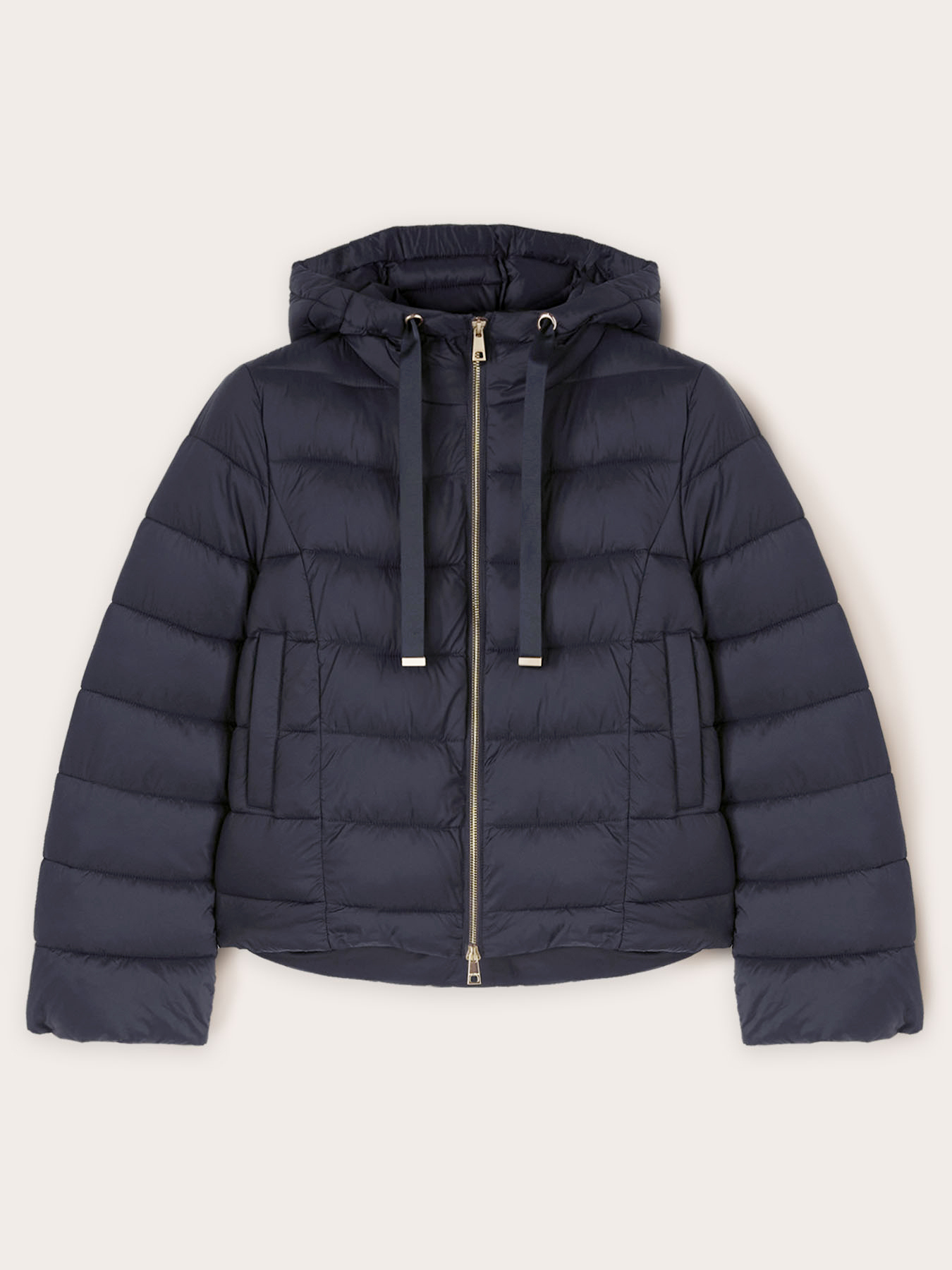 Padded coat with hood image number 4