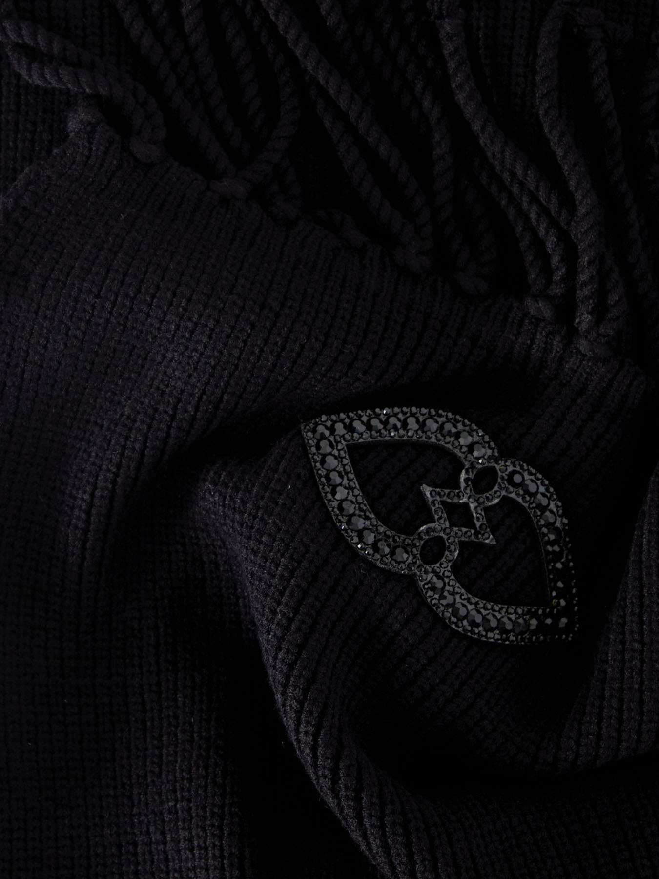 Sciarpa in maglia Double Love image number 1