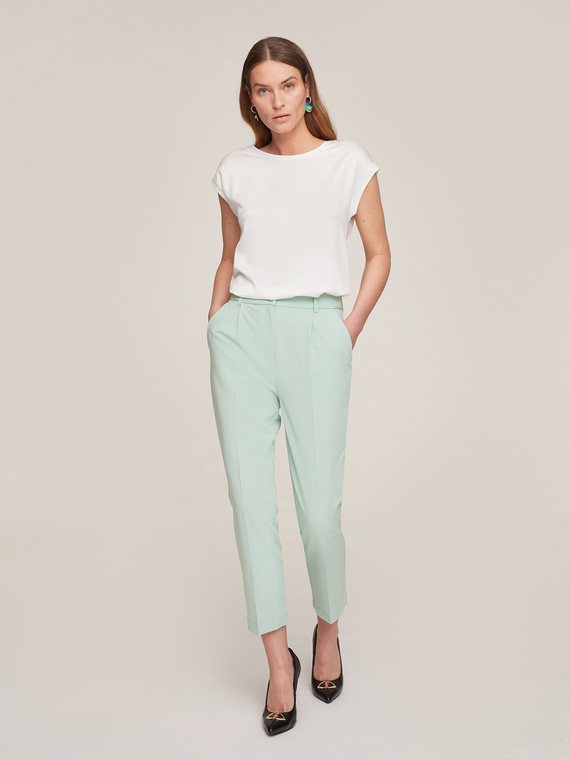 Motivi Pantaloni regular tinta unita Donna