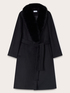Cappotto cinturato in misto lana image number 4