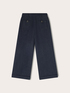 Cropped wide leg jeans with jewel buttons image number 4