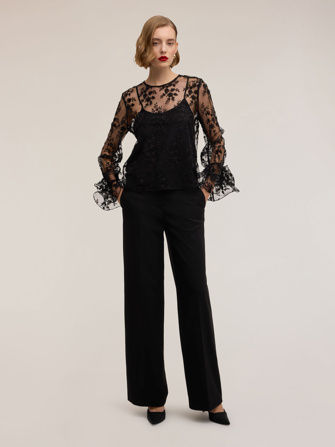 Bluză din dantelă Smart Couture image number 4