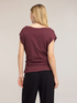 Top con drapeado lateral image number 1