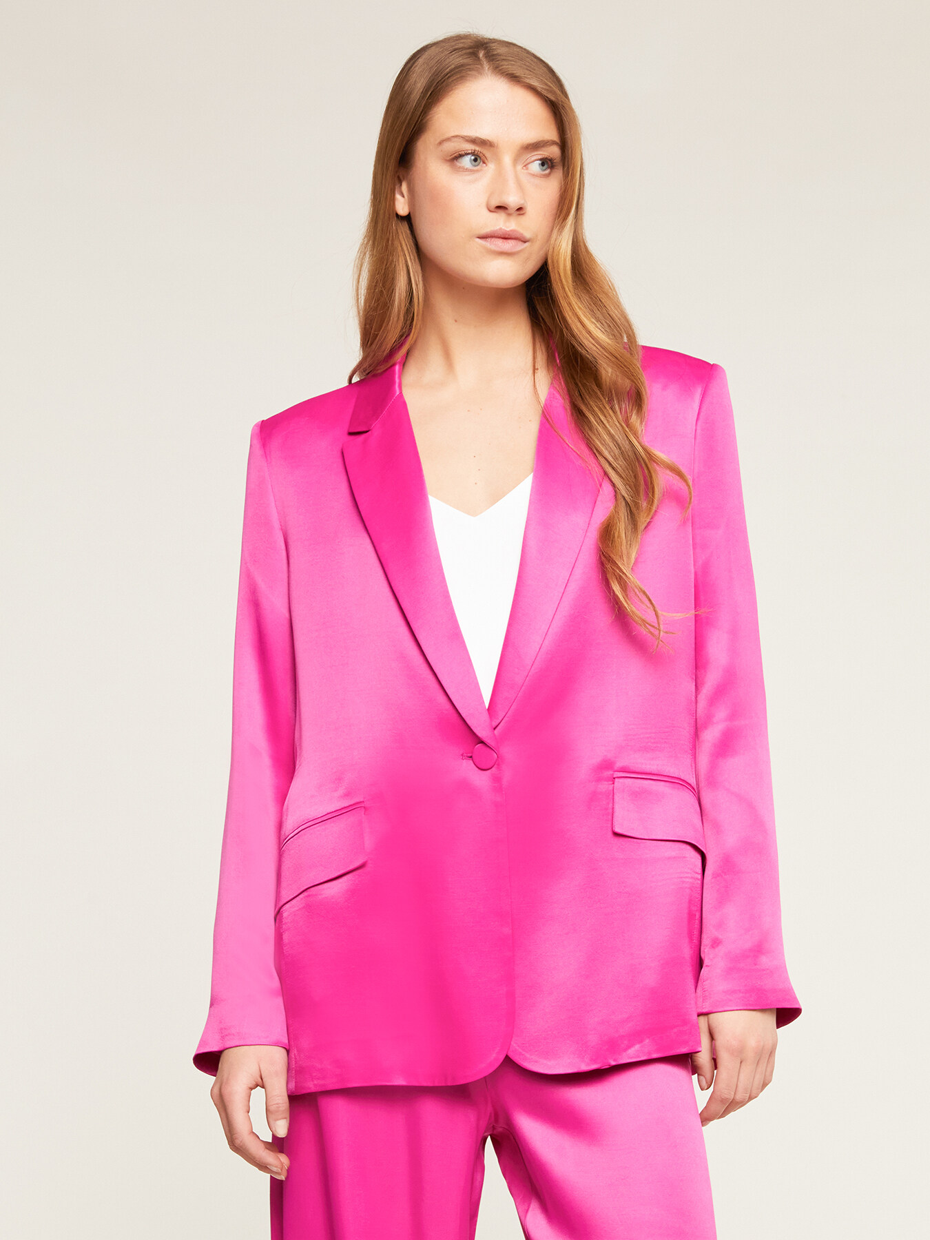 Veste blazer en satin image number 2