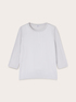 Two-tone T-shirt with three-quarter sleeves image number 3