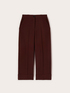 Cropped crepe trousers image number 4