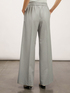Pantalon large à rayures lurex image number 1
