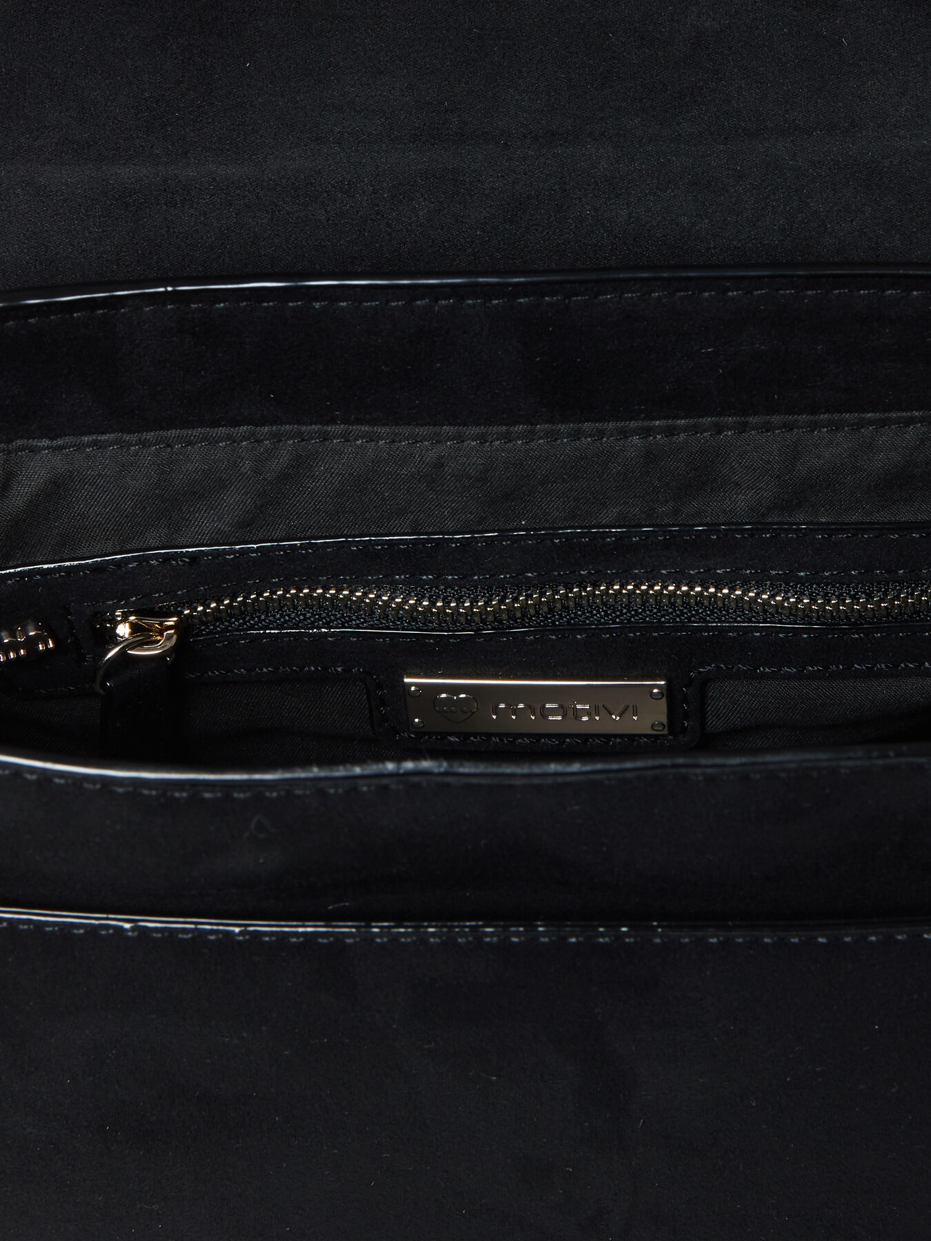 Borsa a tracolla con frange stampa pitone image number 4