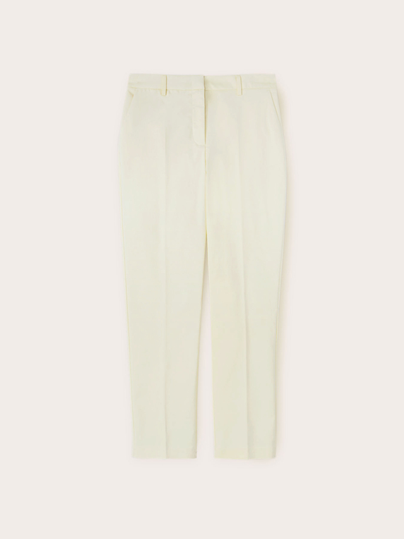 Regular fit trousers in technical fabric