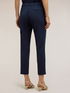 Chino trousers in cr&ecirc;pe jersey image number 1