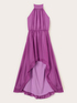 Robe longue asym&eacute;trique dos nu image number 4