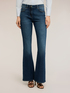 High-waisted push-up flare jeans image number 2