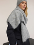 Wool-blend scarf with appliqu&eacute;s image number 0