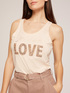 Cotton top with lettering image number 2