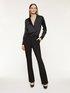 Milano-stitch flare trousers image number 2