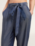 Tencel carrot fit trousers image number 2