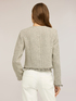 Boucl&eacute; jacket with contrasting buttons image number 1