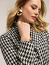Veste courte pied-de-poule image number 2