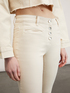 Flared trousers with frayed hem image number 2