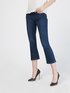 Cropped-Kick Flare Jeans image number 1