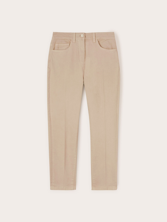 Pantalon carrot en drill Rianne