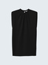 Vestito ampio con spalline imbottite image number 3