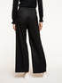 Pinstriped wide-leg trousers image number 1