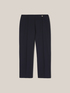 Colour block stretch regular trousers image number 3