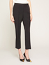 Pantaloni cu picior regular culoare uni image number 0