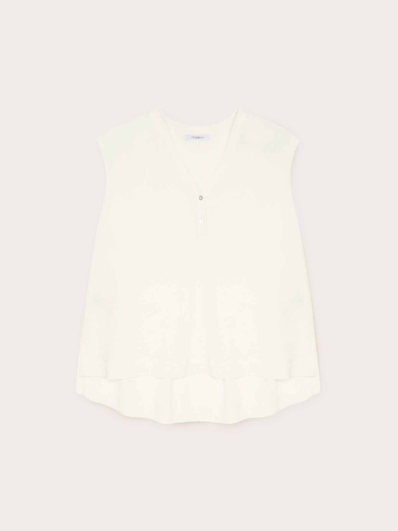 Blouse fluide sans manches image number 3