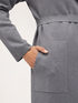 Long cardigan with belt image number 3