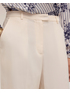 Pantalon palazzo en lyocell avec pli marqu&eacute; image number 3