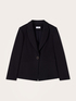 Blazer cu dungi fine, din tricot Milano image number 4