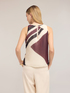 Plissiertes Top aus Georgette mit Print image number 1