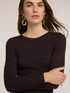 Ribbed fine lurex knitwear image number 3
