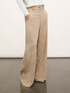 Corduroy palazzo trousers image number 0