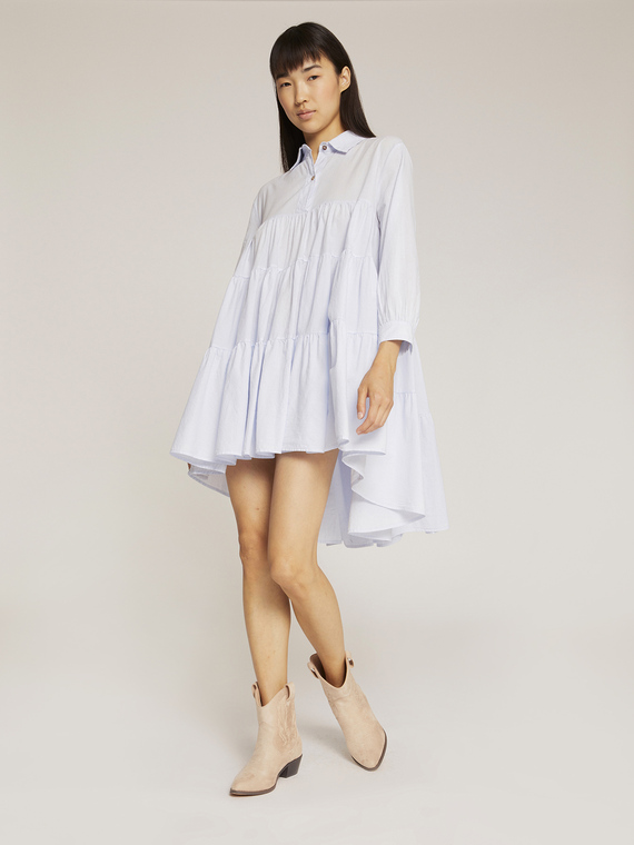 Motivi Vestito over chemisier in popeline di cotone Donna