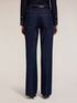 Flare-Jeans mit aufgestickten Steinchen image number 1