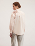 Oversized shirt with lateral embroidery image number 1
