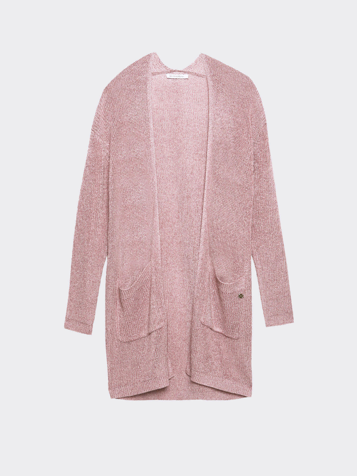 Cardigan lungo lurex image number 3