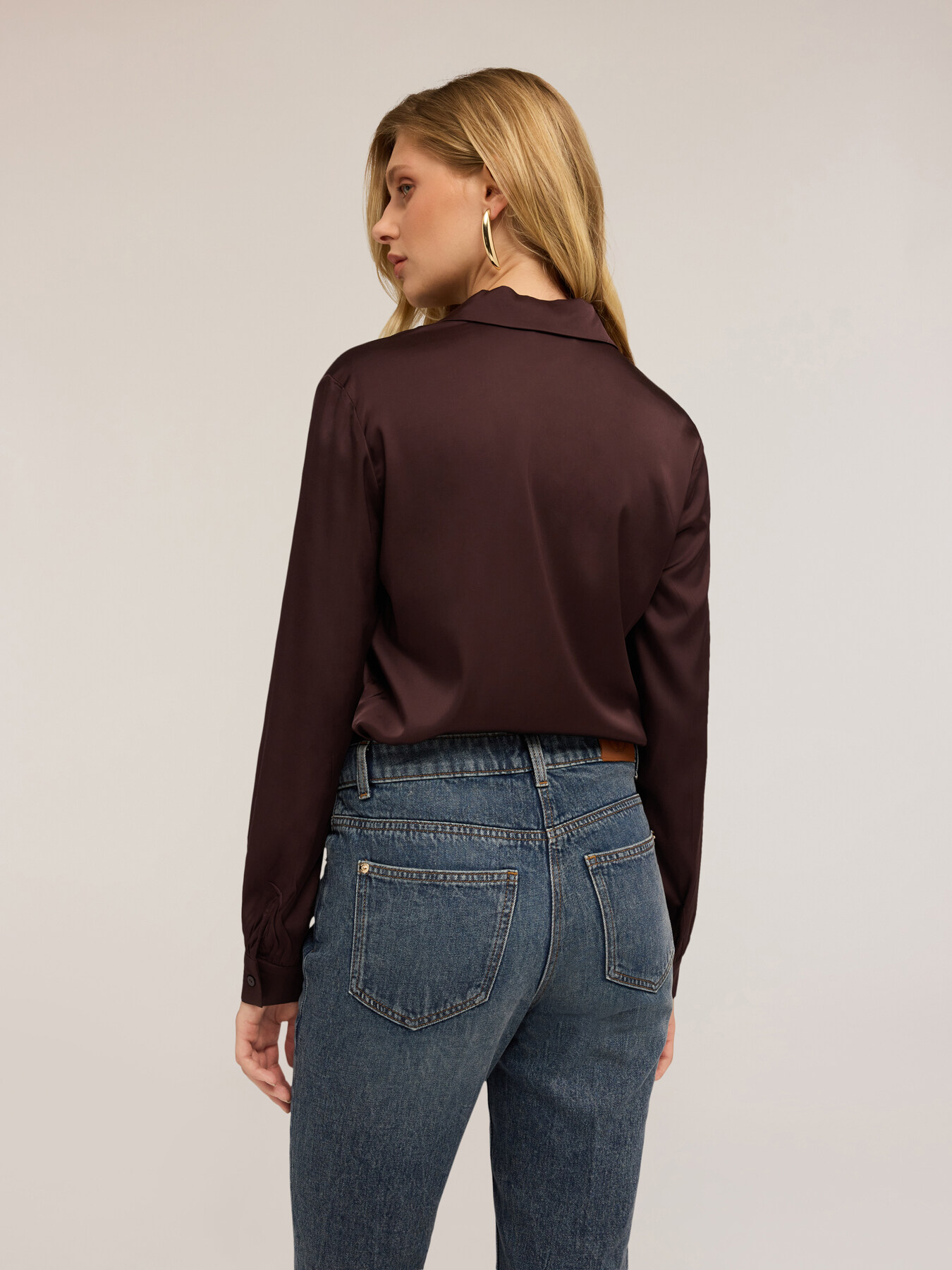 Camicia satin image number 1