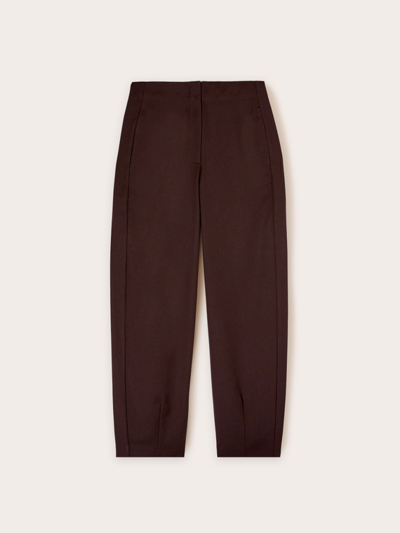 Balloon pants in polyviscose