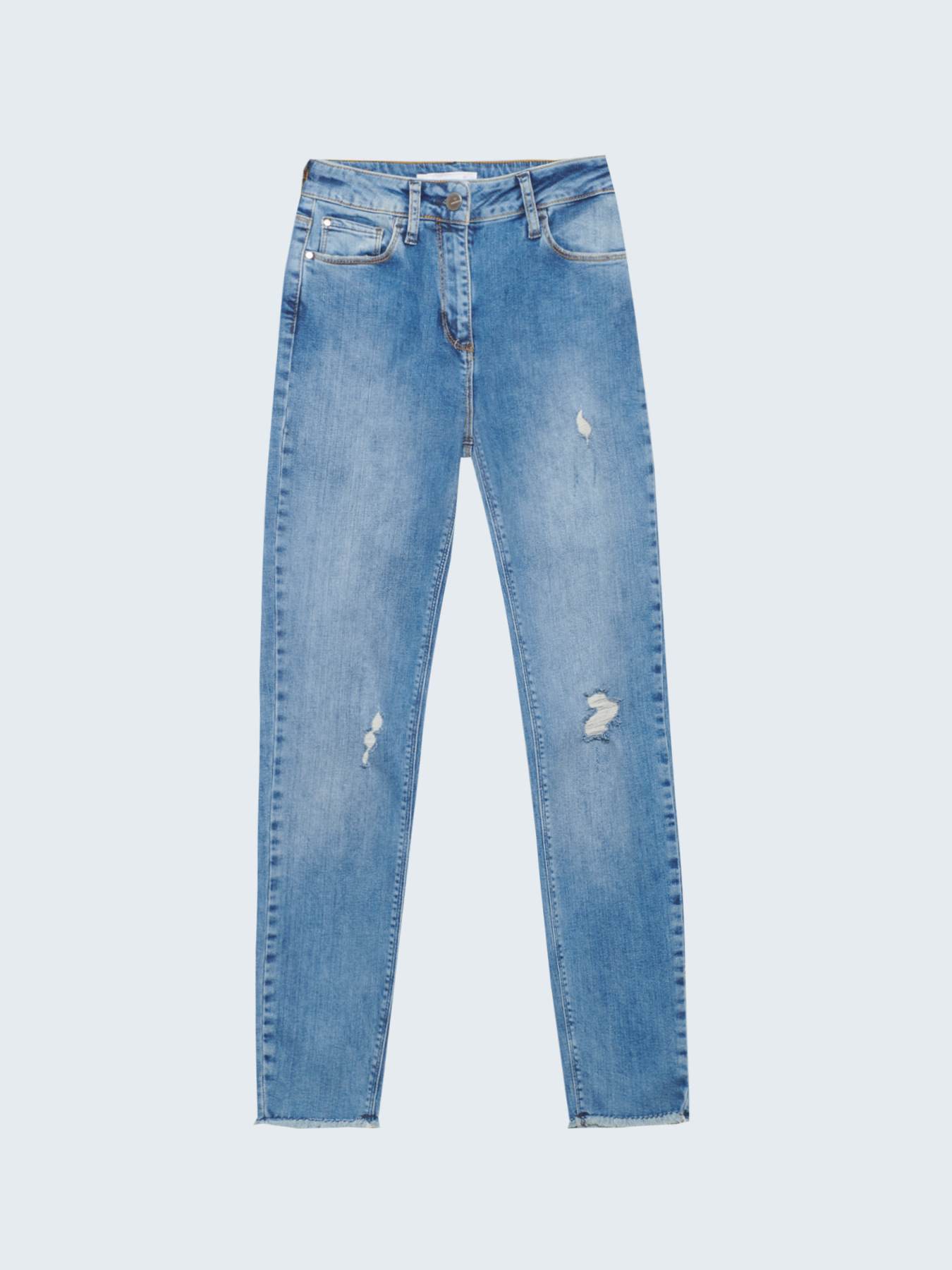 Jeans skinny con strappi modello Gisele image number 3
