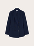 Blazer doppiopetto in cr&ecirc;pe image number 4