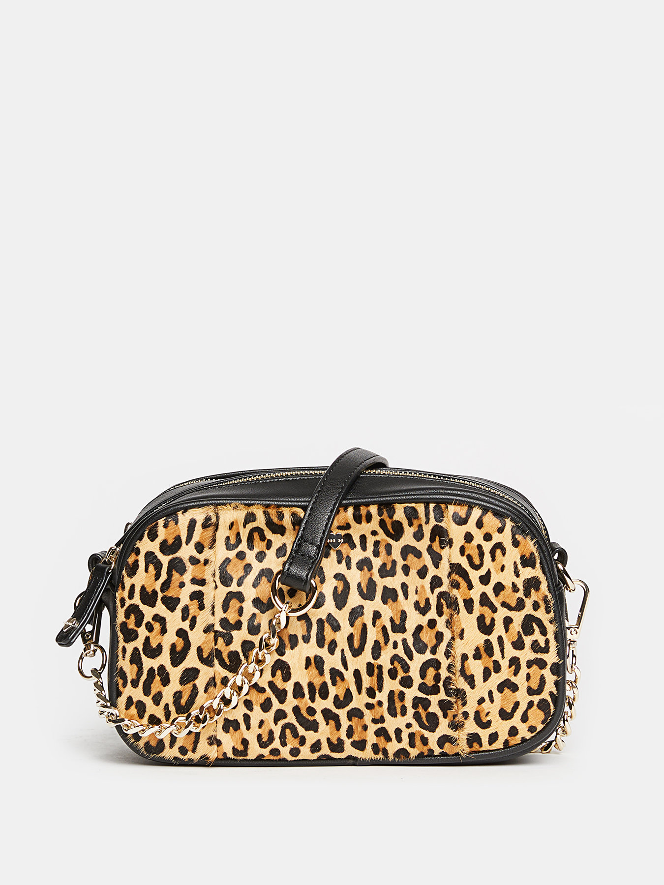 Borsa a tracolla in cavallino image number 1